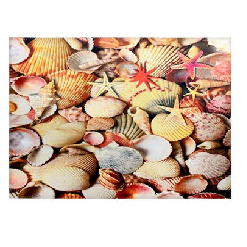 Коврик придверный Stenson N01572 Ракушки 40х58 см (549502)