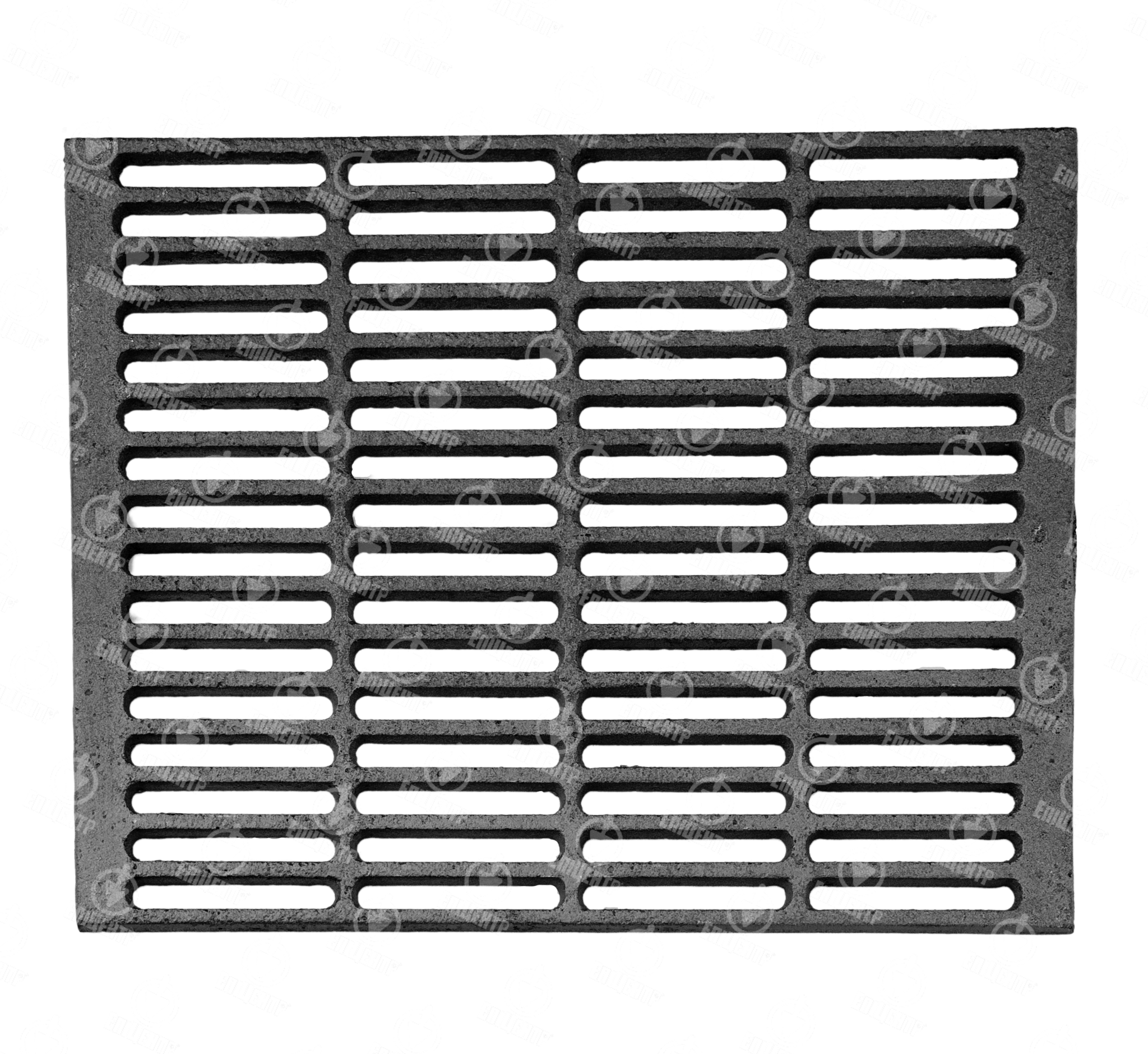 Решітка-гриль чавунна №1 для мангала 430х360 мм
