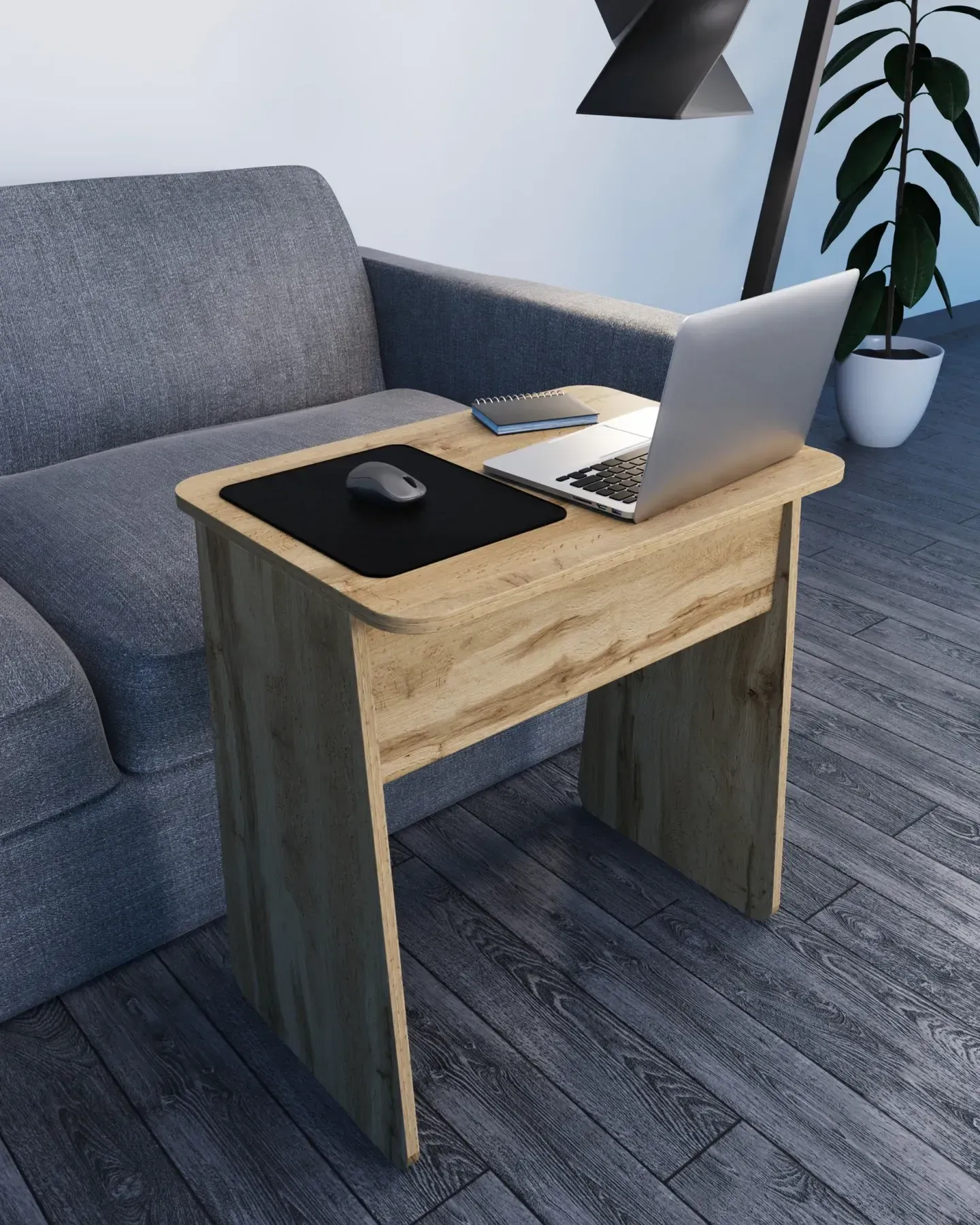 Стол для ноутбука Kontinent 650х450х700 мм Дуб Аппалачи (58760458) - фото 1 Стол для ноутбука Kontinent 650х450х700 мм Дуб Аппалачи (58760458) - фото 1