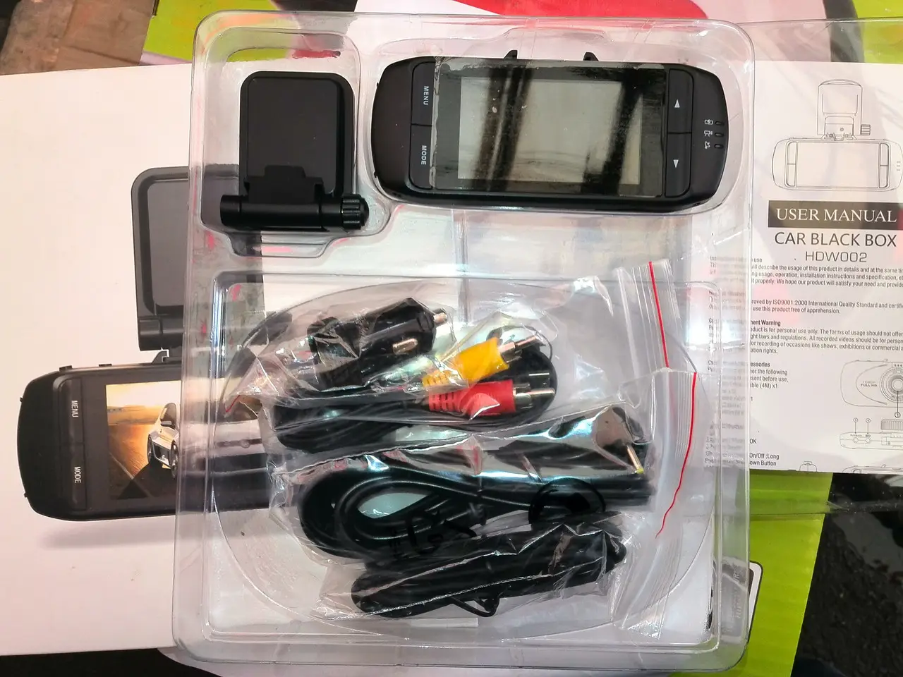 Видеорегистратор в машину с камерами (Car Black Box 901) - фото 3