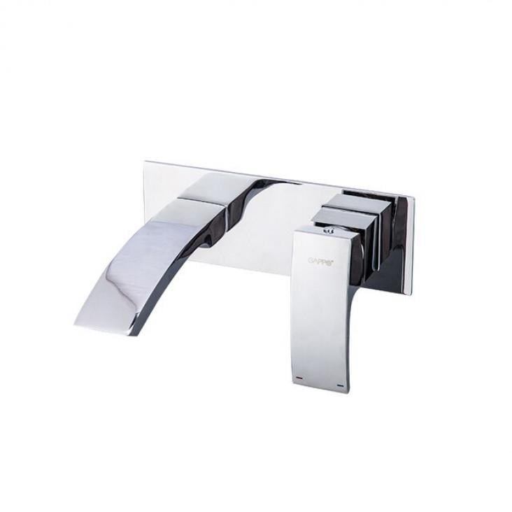 Змішувач для умивальника Gappo G1007-2 Хром (1041626)