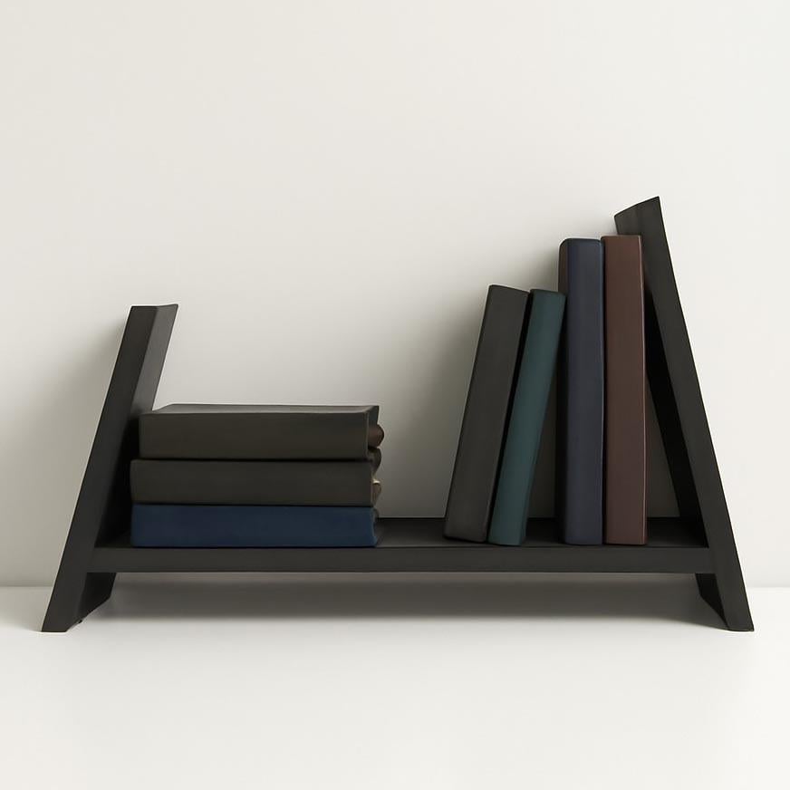 Полка книжная настольная из дерева Мелиния Венге (КПА-006312)