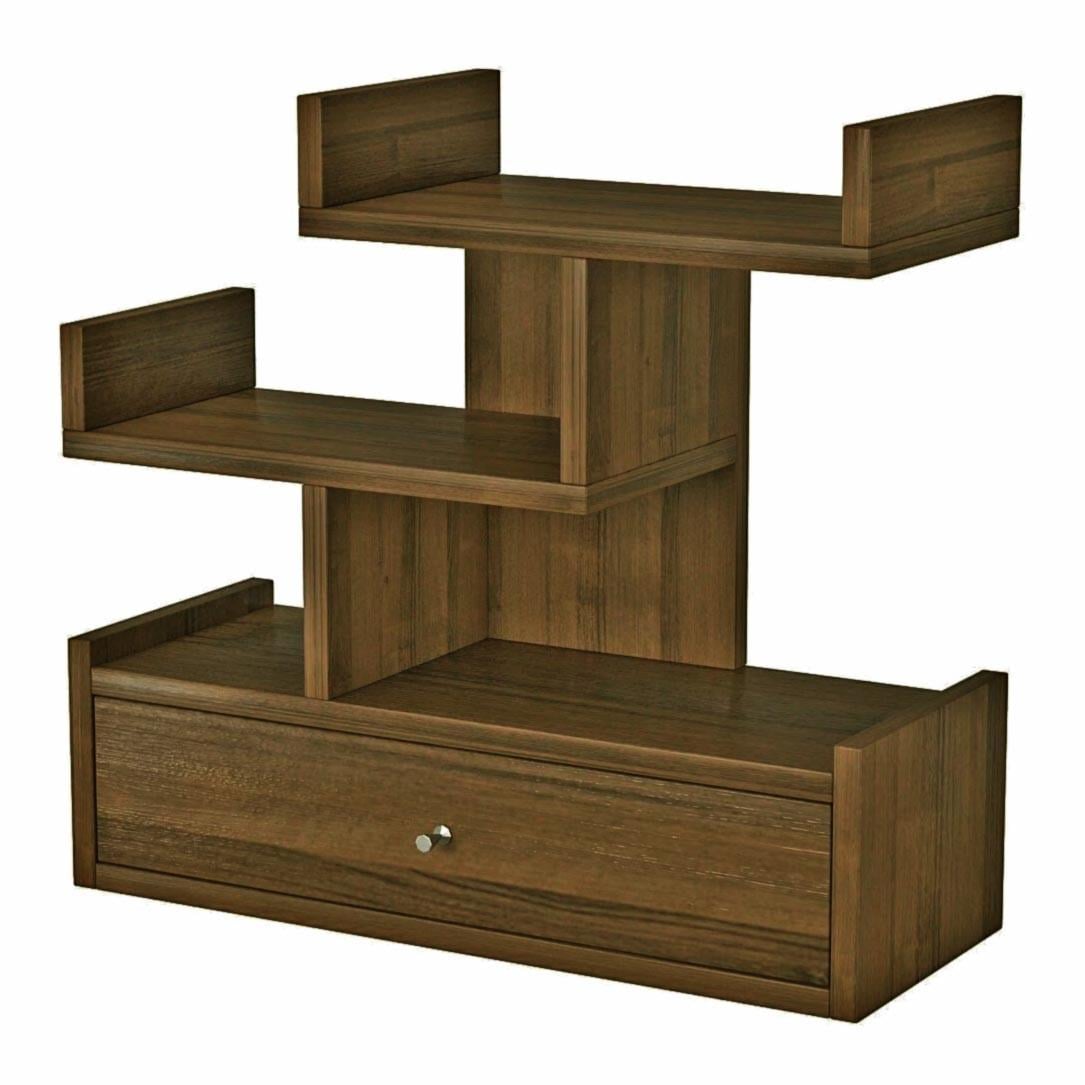 Полка книжная настольная из дерева Тортуния Мускат (КПА-042707)