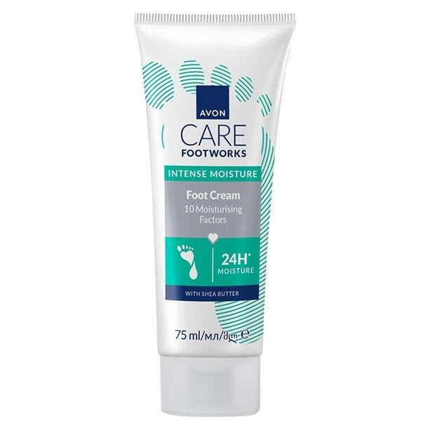 Крем увлажняющий для ног Avon Care footworks Intense Moisture 75 мл (2829538107)