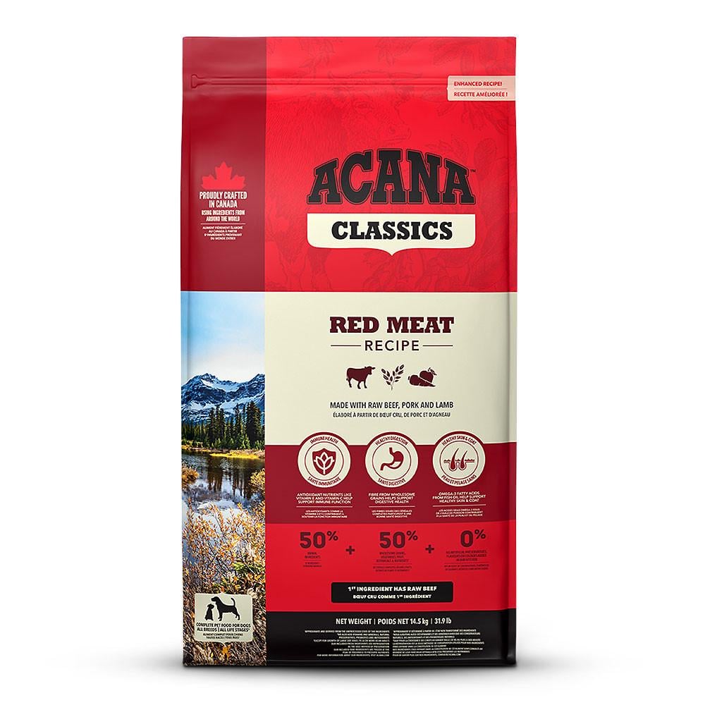 Корм сухой Acana Red Meat Recipе для собак всех пород и стадий жизни 14,5 кг (a56117)