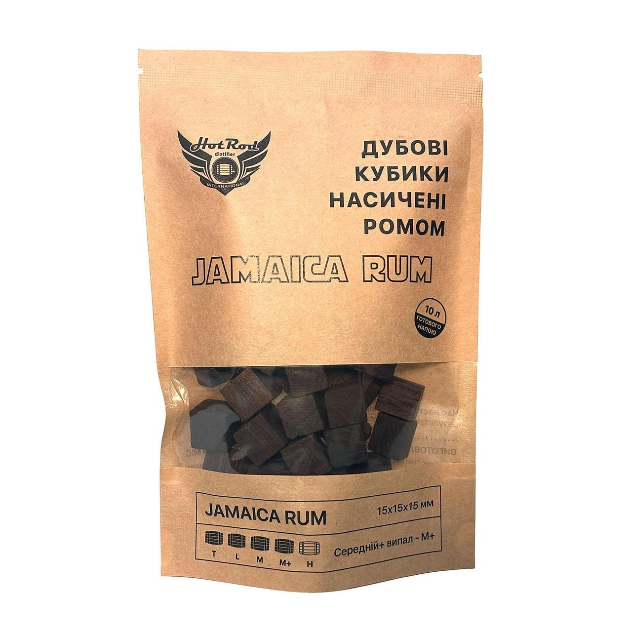 Кубики дубовые Hot Rod M+ насыщенные ромом на 10 л
