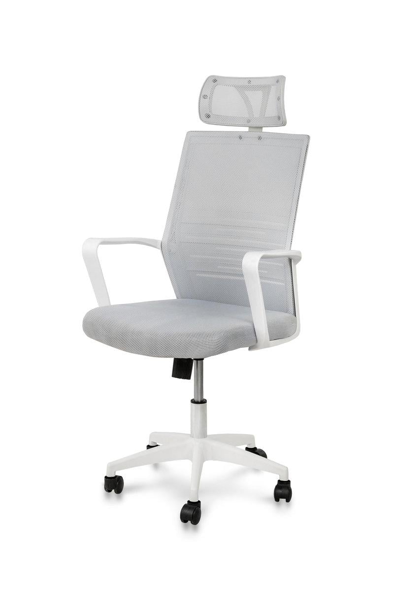 Стул офисный компьютерный Мікс Меблі Зум Серый - фото 1