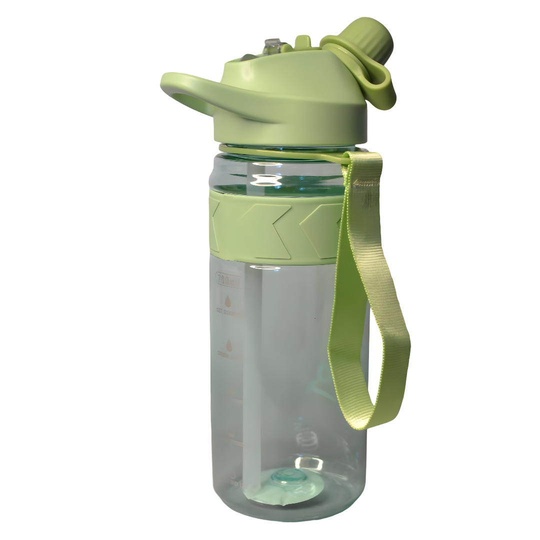 Спортивна пляшка для води на 700 мл Зелена (MRA-25-66) - фото 2 Спортивна пляшка для води на 700 мл Зелена (MRA-25-66) - фото 2
