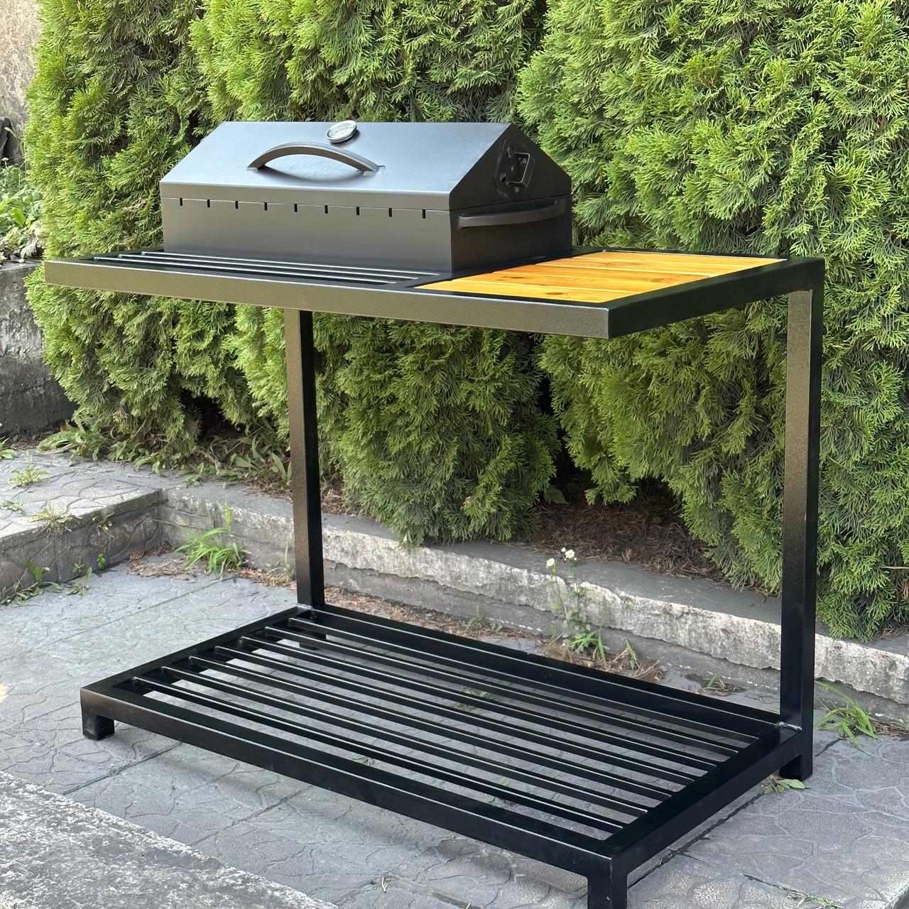 Мангал-барбекю Mzavod Локі в стилі LOFT на 9 шампурів 4 мм (1868221347)