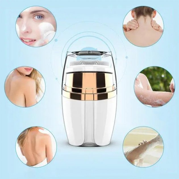 Щітка для обличчя з насадками (Cleansing Brush LT-606) - фото 3