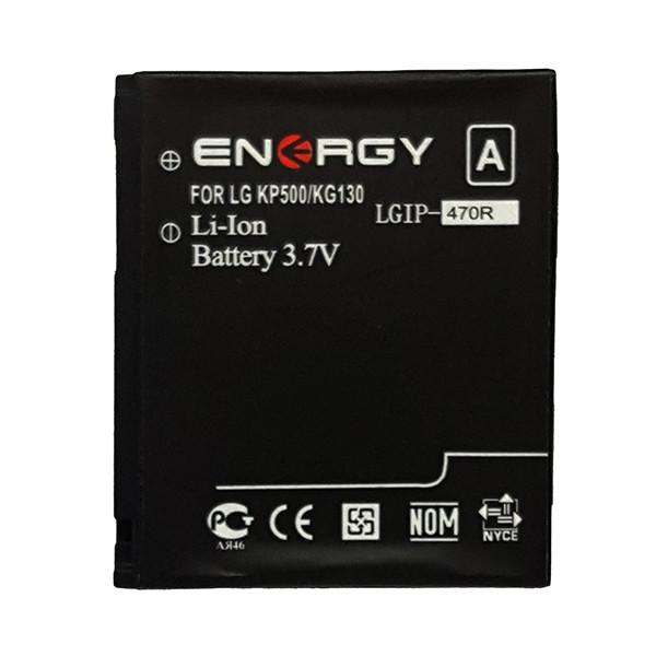 Акумулятор iENERGY LG KP500 (900 mAh) (29caa1-2664)