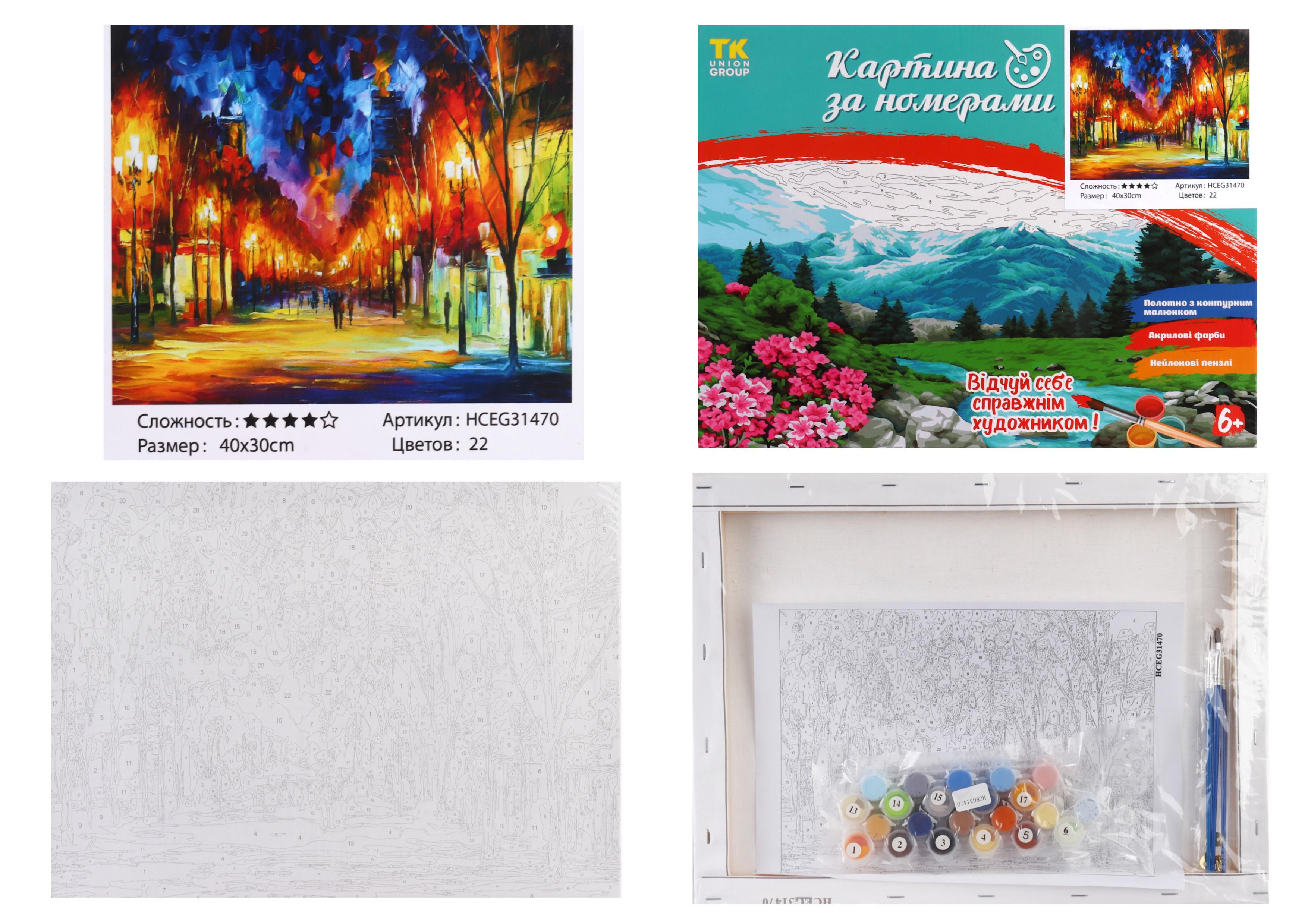Картина за номерами TK Group 31470 30x40 см (MTT-153721)