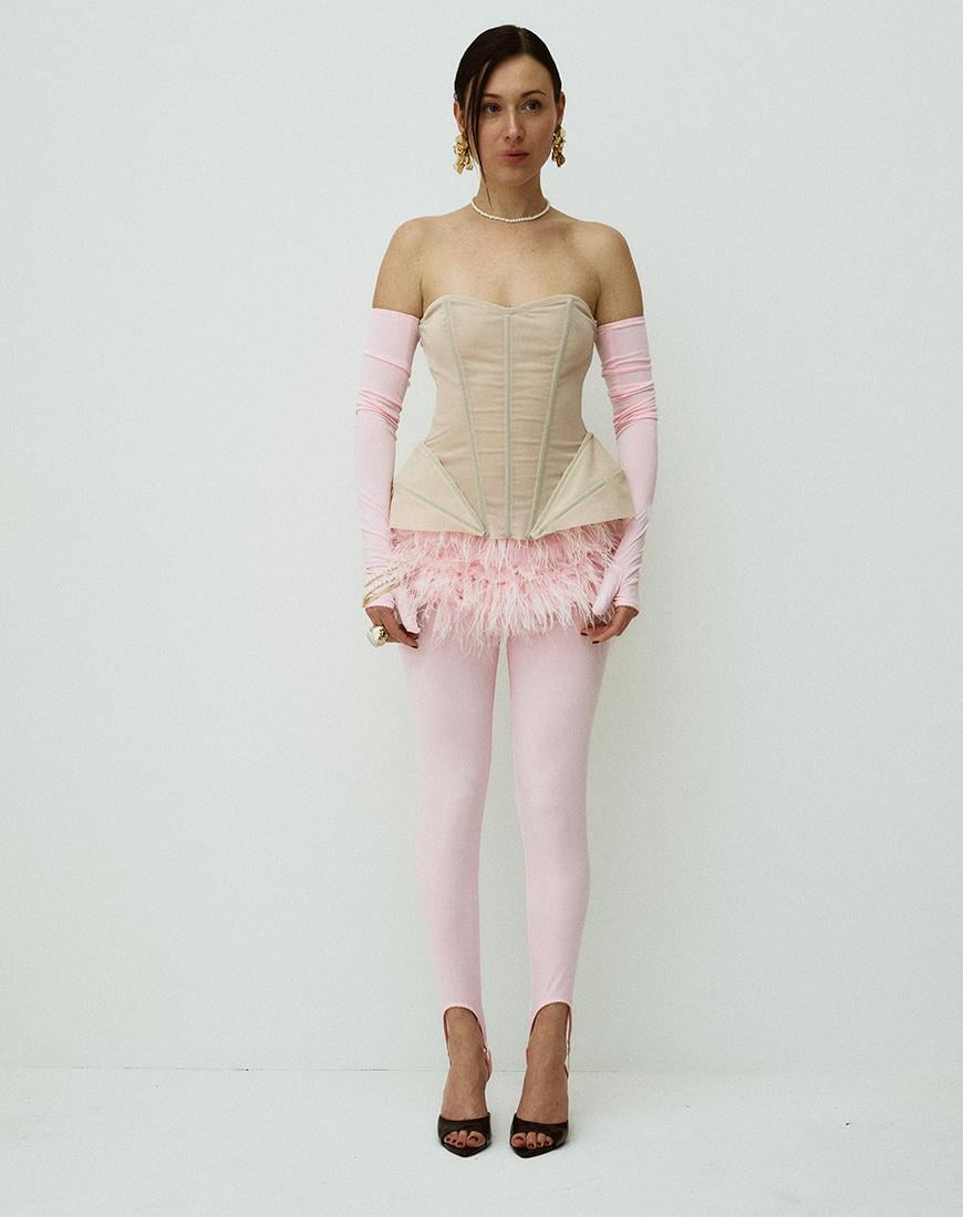 Лосини Blush KAFIZOVA рожеві 38