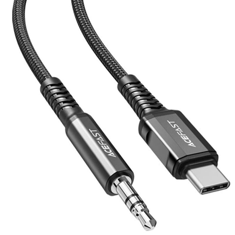 Переходник Acefast C1-08 USB-C to 3,5 мм Black (00000065922_1) - фото 3