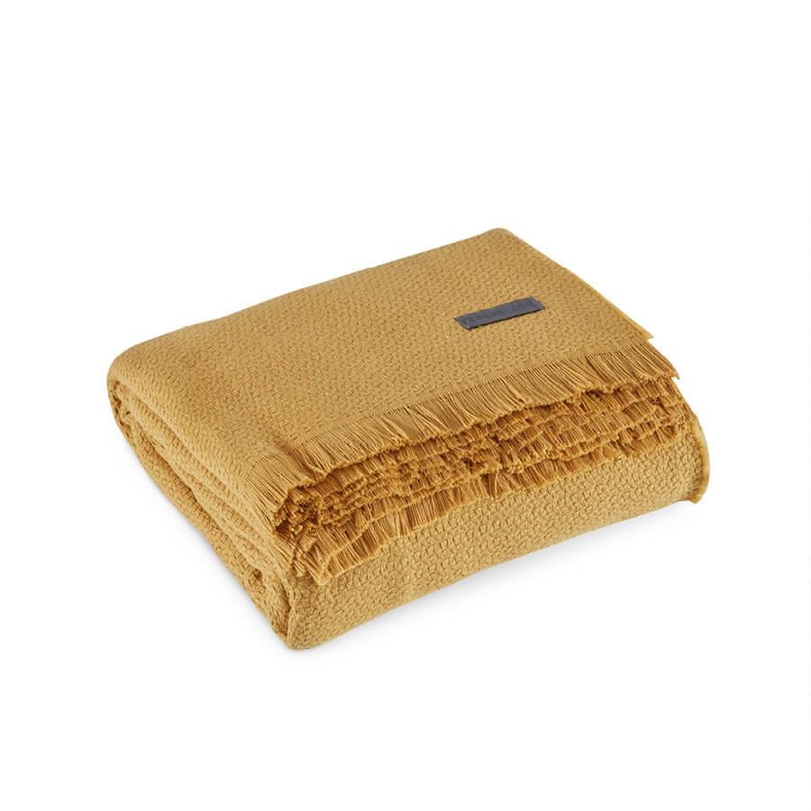 Покривало Penelope Estella Pike hardal 220х240 Гірчичний (svt-2000022287821)