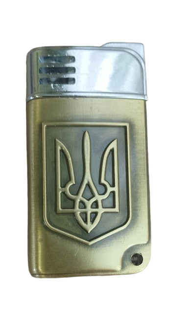 Зажигалка карманная газовая турбо пламя в подарочной коробке (1963В)