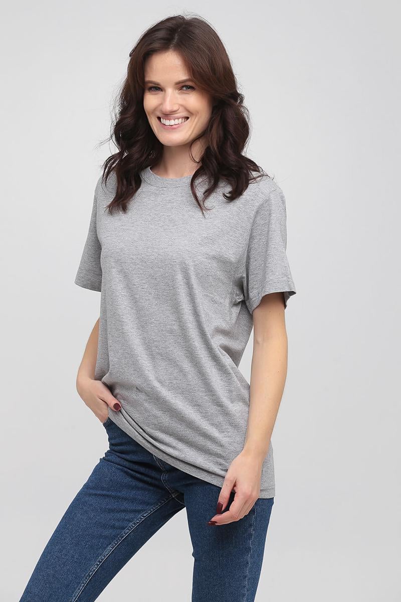 Футболка женская базовая Stedman Classic-T XXL Серый меланж (ST2000W-GYH)