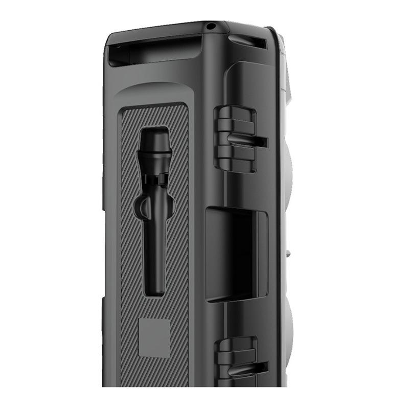 Акустична система портативна колонка 30 Вт з PartyBox мікрофоном для караоке (0117) - фото 3 Акустична система портативна колонка 30 Вт з PartyBox мікрофоном для караоке (0117) - фото 3