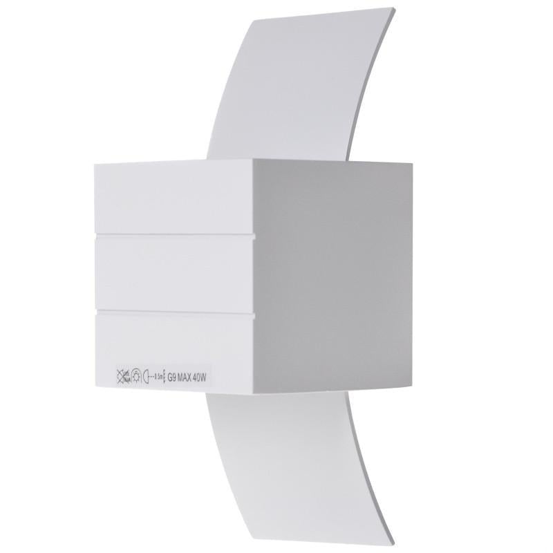 Светильник настенный накладной Brille AL-76/1 G9 WH IP20 26-465