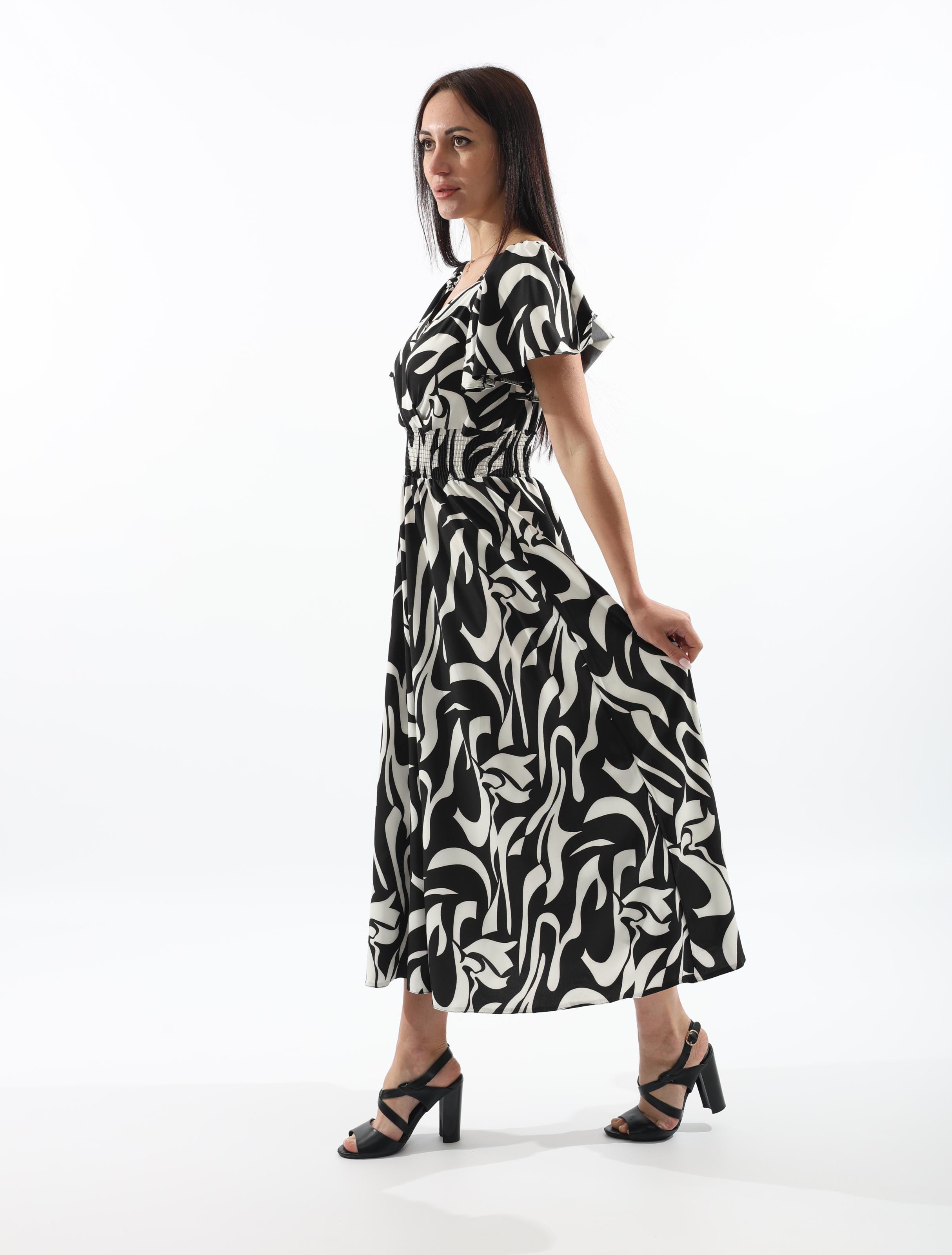 Платье женское СТИЛЬ-В р. 48 Черный (280700-48) - фото 2 Платье женское СТИЛЬ-В р. 48 Черный (280700-48) - фото 2