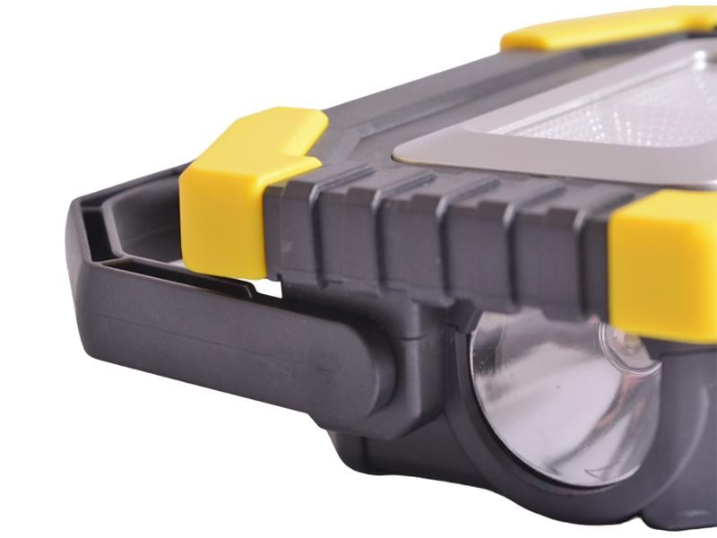 Прожектор Lemanso LED 5W 2COB 200/100 Lm сбоку 6500К IP44 Желто-черный (LMP79) - фото 3