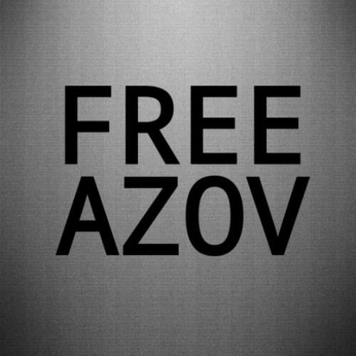 Наклейка Free Azov 25x16,8 см Черный (21558046)