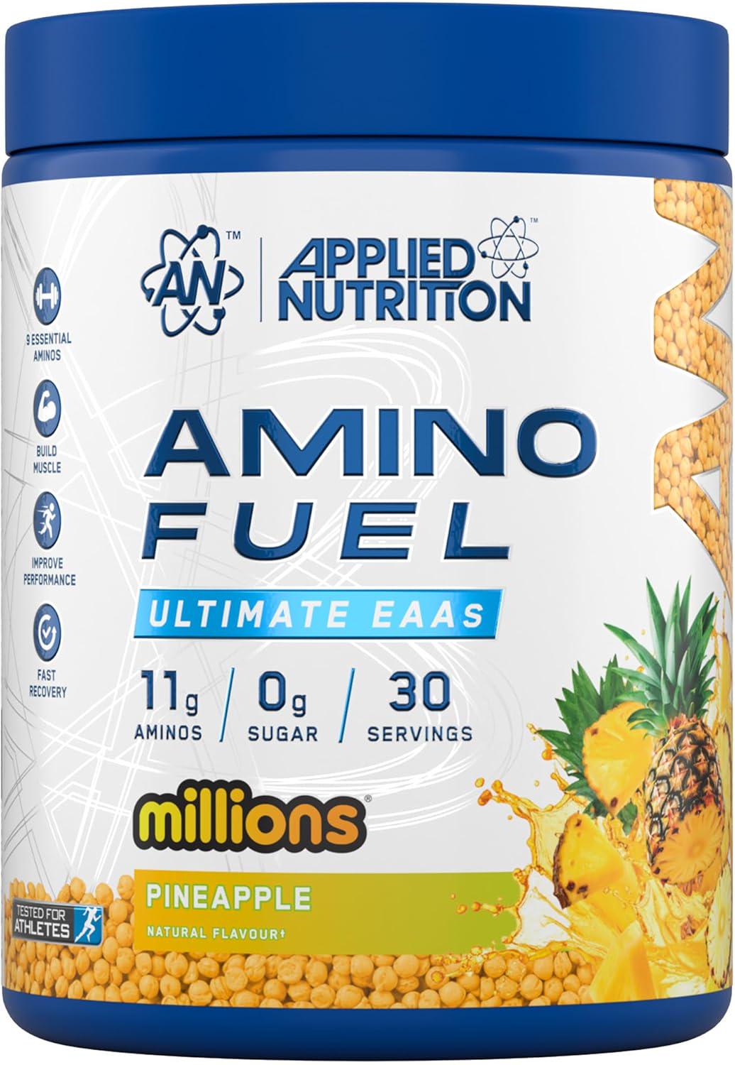 Комплекс аминокислотный Applied Nutrition Amino Fuel EAA Pineapple Millions 390г Комплекс аминокислотный Applied Nutrition Amino Fuel EAA Pineapple Millions 390г