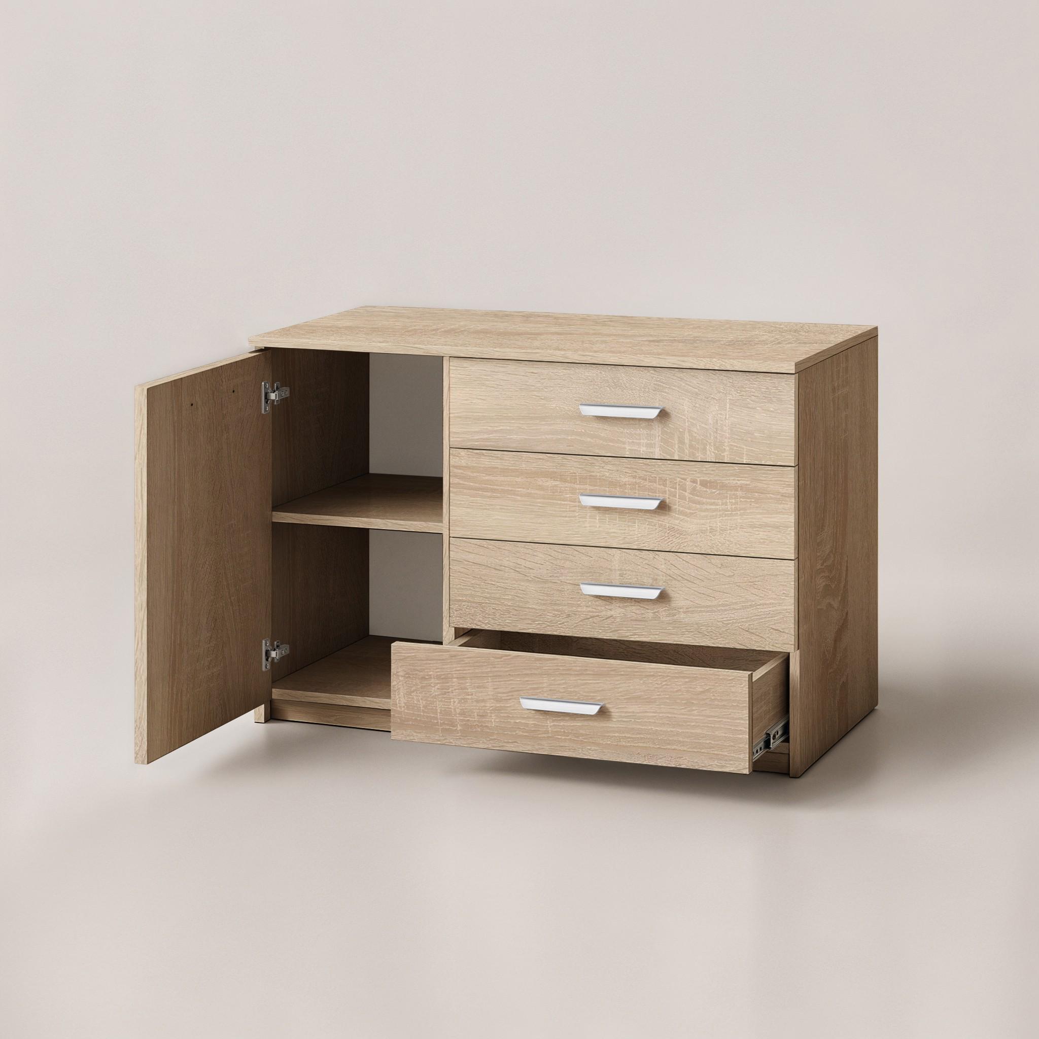 Комод Milan 1100х410х800 мм Дуб Сонома - фото 3