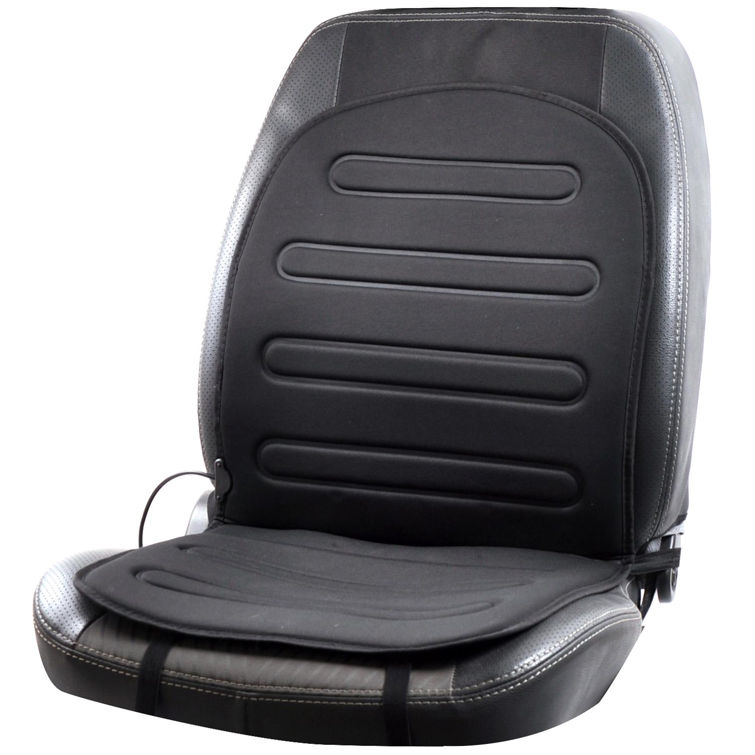 Накидка сиденья с подогревом и переходником Elegant 100 569 12V 35/45W 95x45 см 10 шт. Черный (276757)