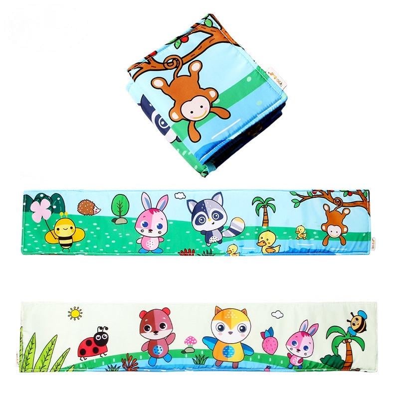 Книга-бортик двусторонняя развивающая для малышей (2764500739)