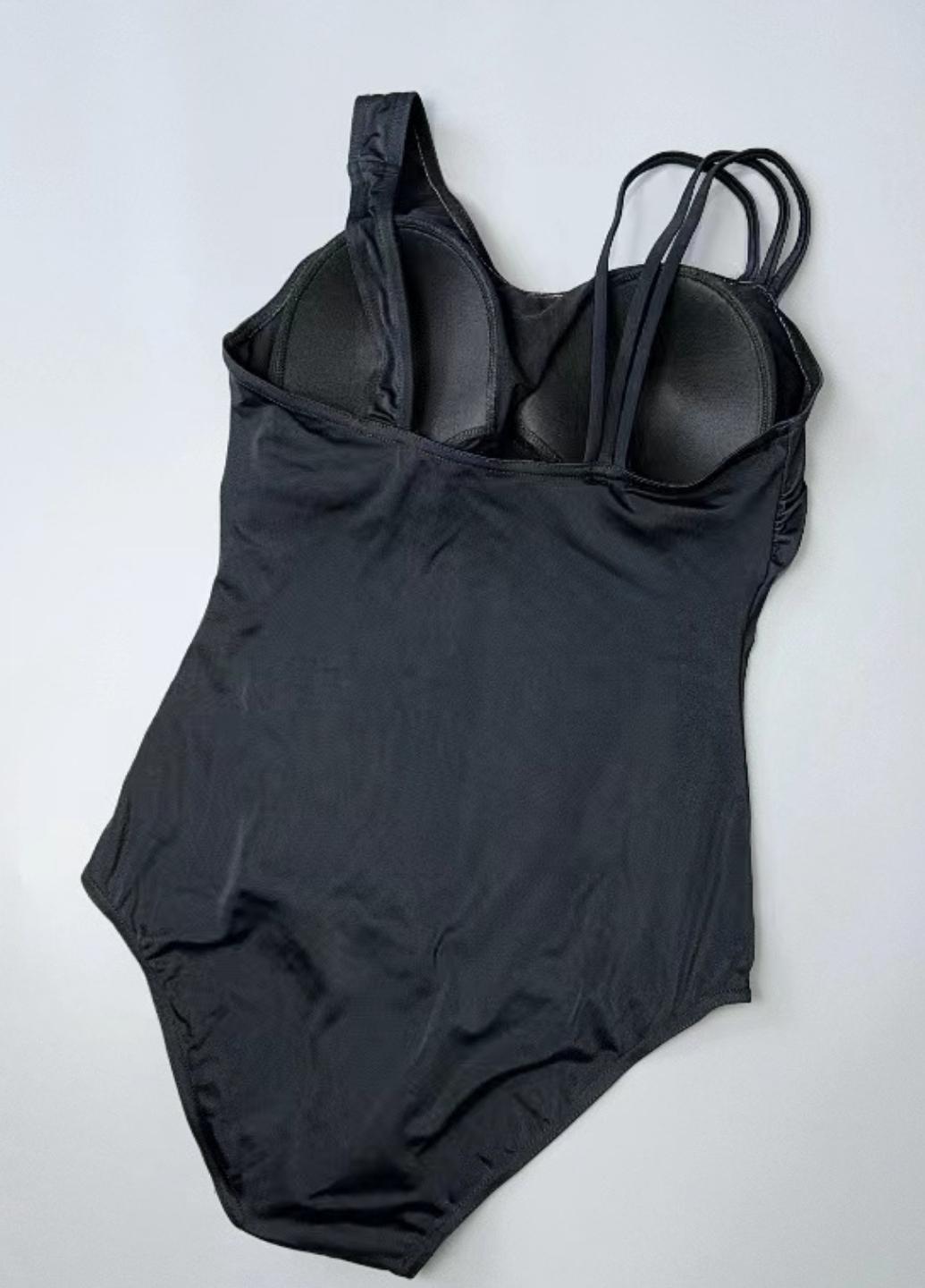 Купальник сплошной FS UNTOLD с мягкими кружками и принтом р. 60 EU54 Черный (1392) - фото 6