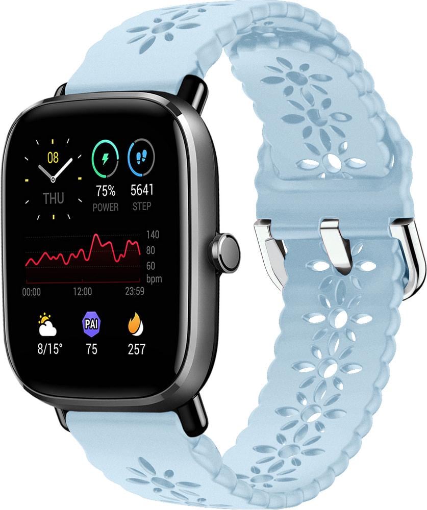Ремешок Trase для Amazfit GTS 2 mini Blue/Grey (28872-0F) Ремешок Trase для Amazfit GTS 2 mini Blue/Grey (28872-0F)
