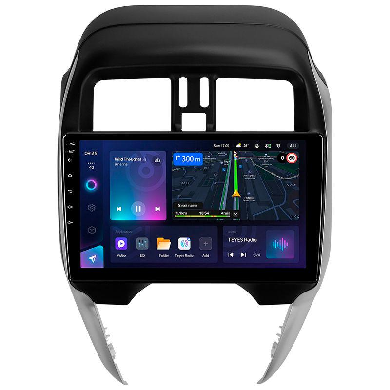 Магнитола штатная Teyes CC3L 4/32 GB для Nissan Sunny Left hand drive 2014-2019 г. F1 10" (AR-82187)
