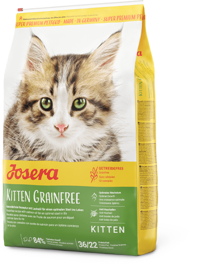 Корм сухий беззерновий для кошенят Josera Kitten Grainfree 10 кг (4032254754992)