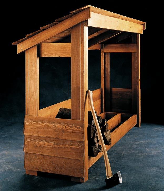 Дровниця із дерева Нейс Мускат (ДРВ-001707)