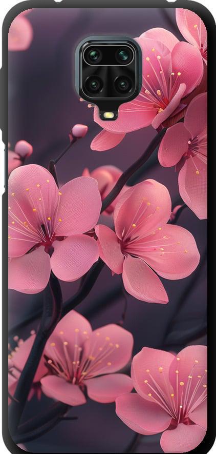 Чехол на Xiaomi Redmi Note 9S Пурпурная сакура (6075b-2029-42517)