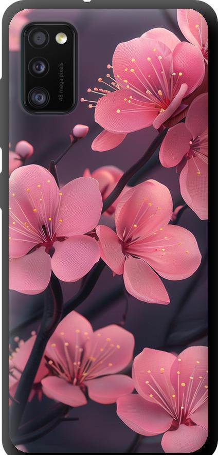 Чехол на Samsung Galaxy A41 A415F Пурпурная сакура (6075b-1886-42517)