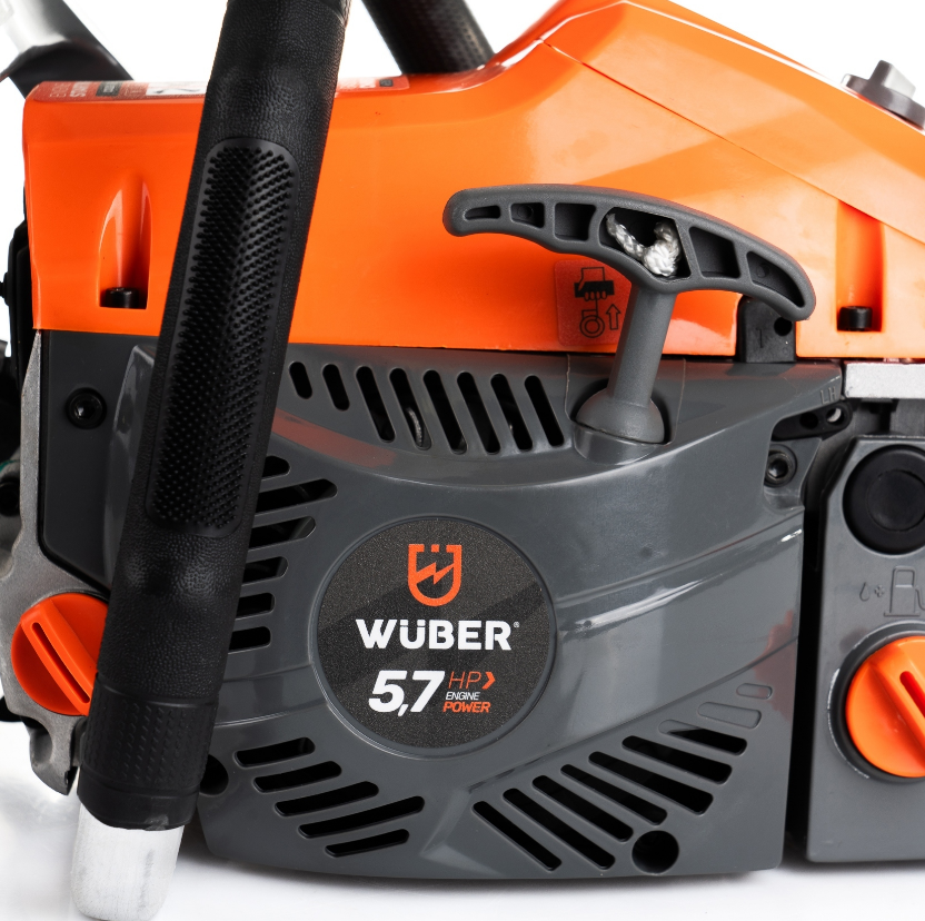 Бензопила цепная с маслом Wuber 5,7 л.с. (2244019807) - фото 5 Бензопила цепная с маслом Wuber 5,7 л.с. (2244019807) - фото 5