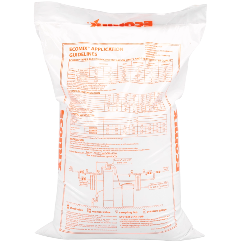 Фильтрующая засыпка комплексной очистки воды Ecomix C 25 л (2275) - фото 2