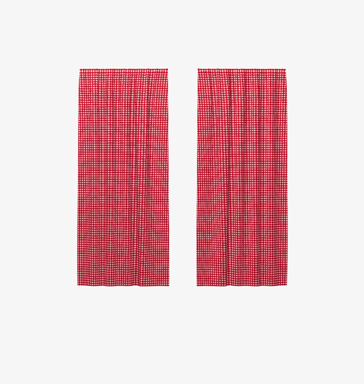 Шторы хлопковые BIG YETI Клетка 180х270 см Red (с3-030471v32) Шторы хлопковые BIG YETI Клетка 180х270 см Red (с3-030471v32)