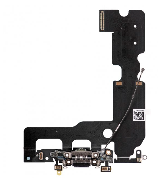 Порт зарядки iPhone 7 Plus Black (P323)