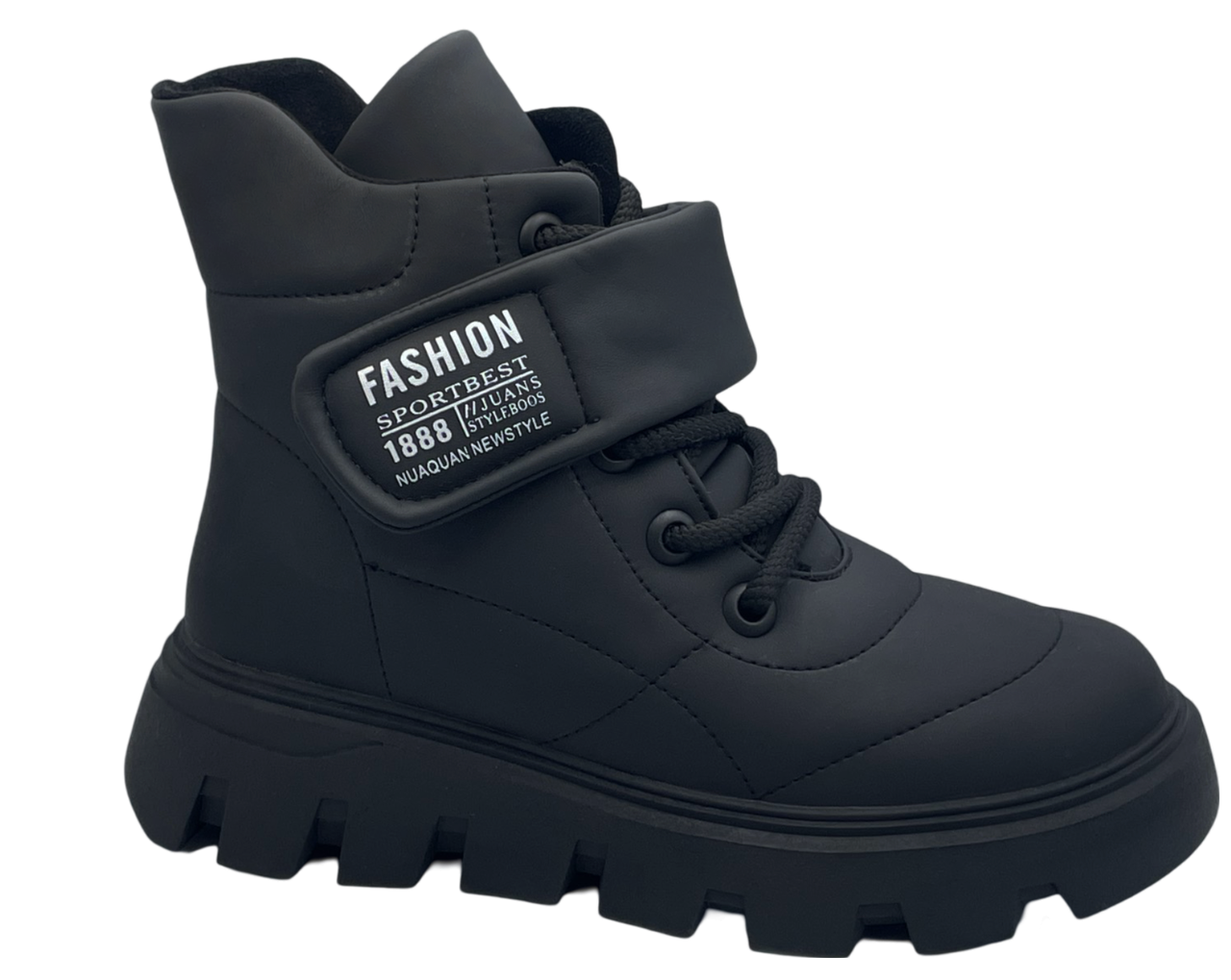 Черевики зимові для дівчаток BESSKY BM38881/35 р. 35 Чорний - фото 4