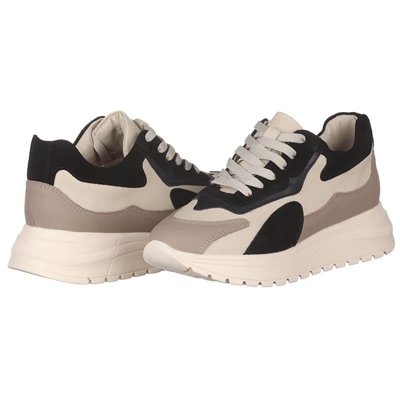 Кросівки жіночі Rispetto 0975-3591 шкіряні р. 36 Бежевий (20109)