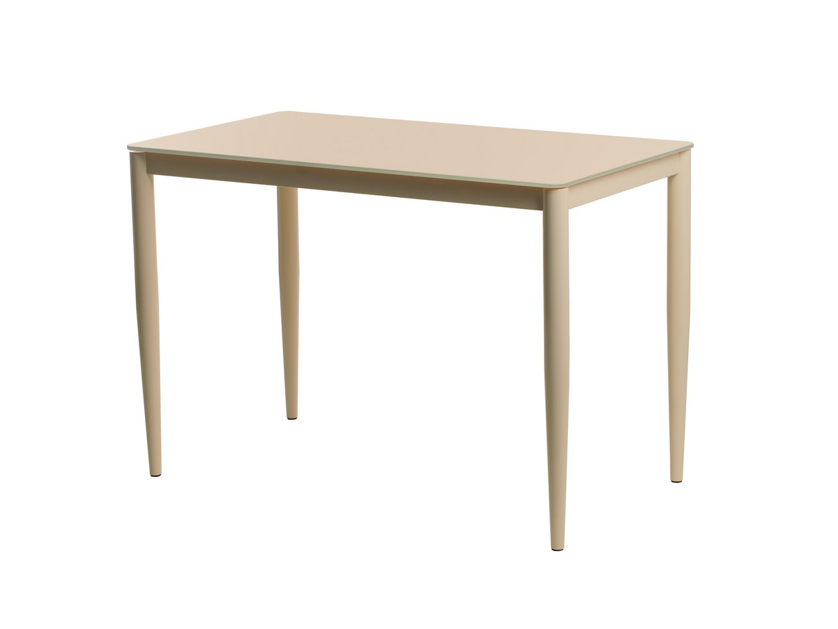 Обеденный стол Vetro Mebel T-300 1100х600х750 мм Молочный (28830792)