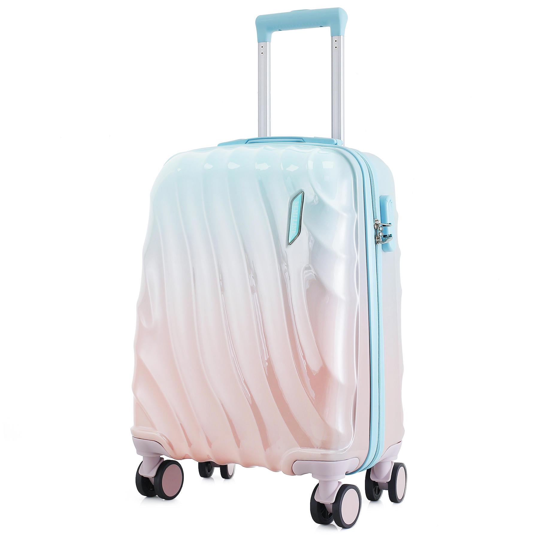 Чемодан малая SEMI LINE T5649-1 20 дюймов S 50 л Blue/Pink/Cream Gradient Чемодан малая SEMI LINE T5649-1 20 дюймов S 50 л Blue/Pink/Cream Gradient