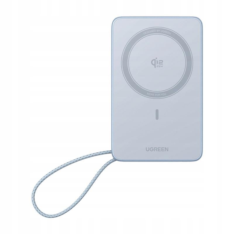 Повербанк магнитный UGREEN PB773 MagFlow 10000 мАч для MagSafe с беспроводной зарядкой и Qi2 25 Вт для iPhone 17 Pro Max/16/15/14 Silver (65958) - фото 10 Повербанк магнитный UGREEN PB773 MagFlow 10000 мАч для MagSafe с беспроводной зарядкой и Qi2 25 Вт для iPhone 17 Pro Max/16/15/14 Silver (65958) - фото 10