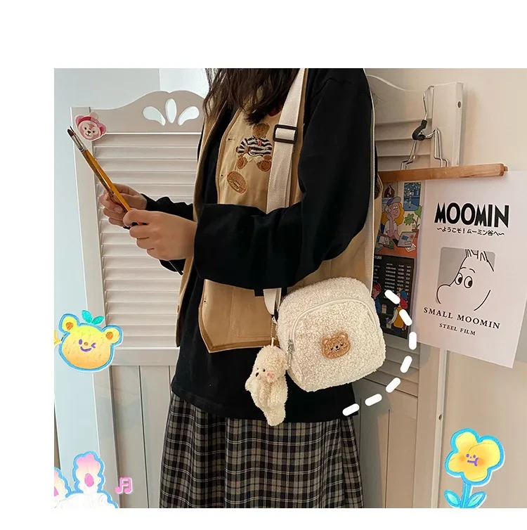 Сумка с медвежонком Тедди для девочки (А352) - фото 4 Сумка с медвежонком Тедди для девочки (А352) - фото 4