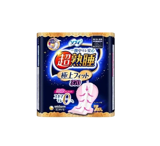 Прокладки ультратонкі нічні гігієнічні UNICHARM Sofy Deep Sleep Slim 37 см 7 шт. (2470832475)
