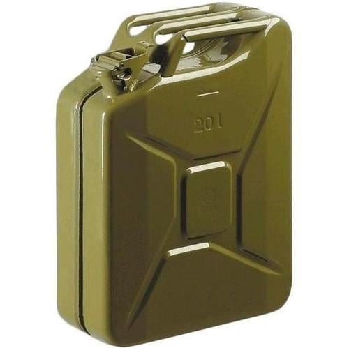Канистра металлическая вертикальная для топлива 20 л (6-79020)