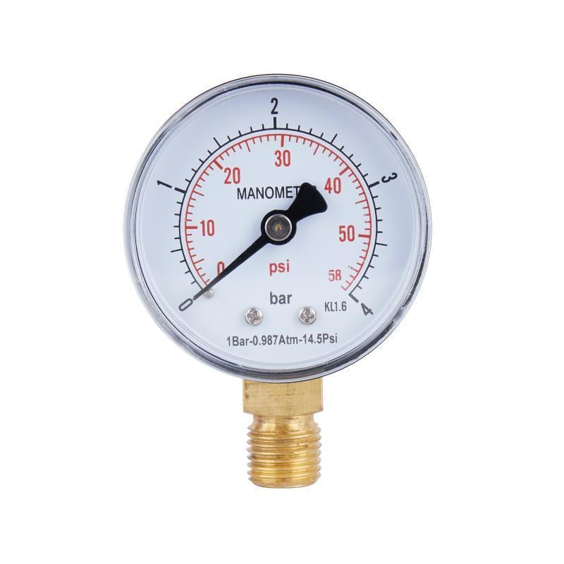 Манометр SD Plus SD1716B 6 бар заднее подключение 1/4" (FRRS00021359) Манометр SD Plus SD1716B 6 бар заднее подключение 1/4" (FRRS00021359)